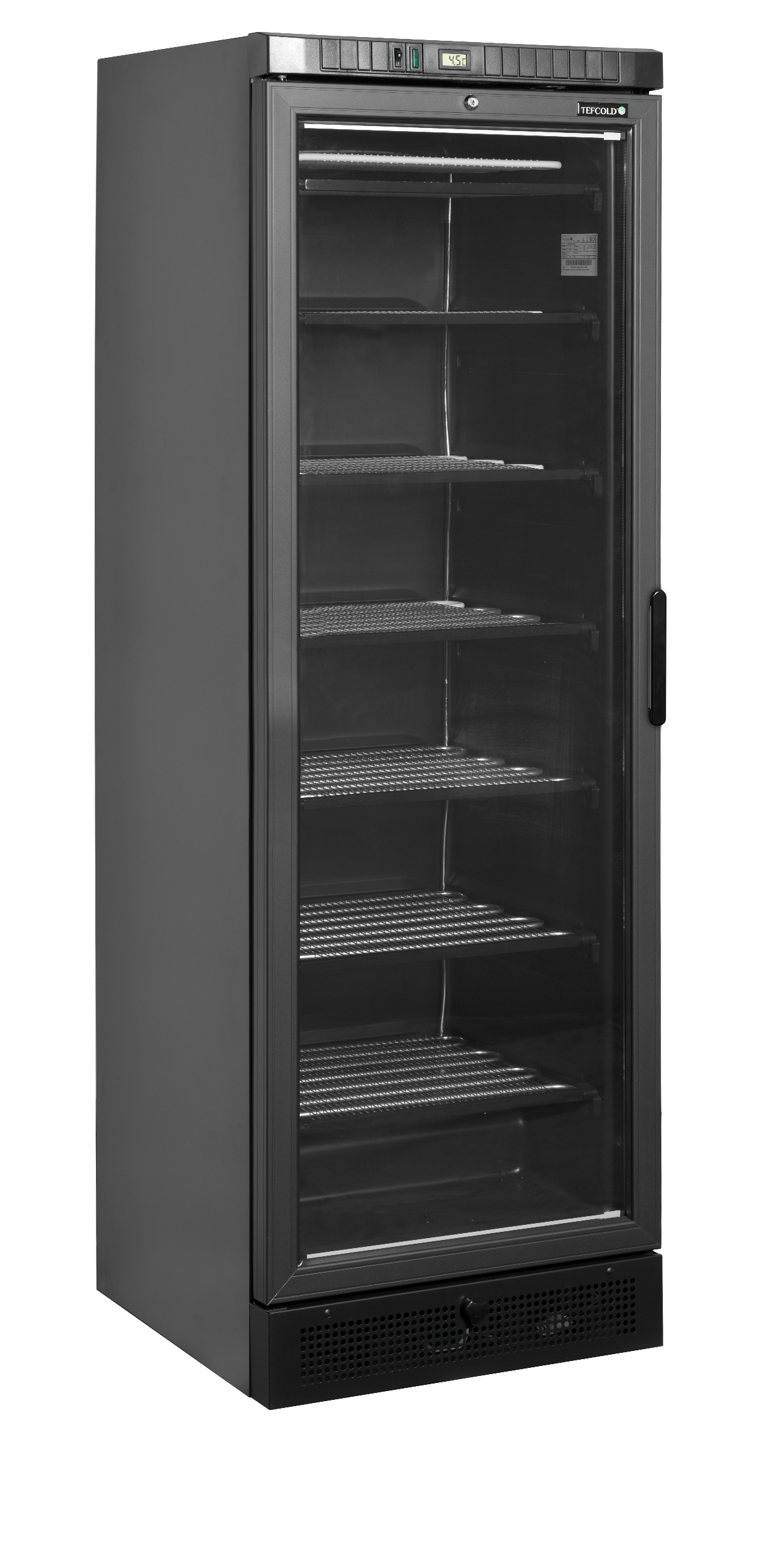 UFSC371G Black L/H - Display fryser, venstrehængt dør - G92745