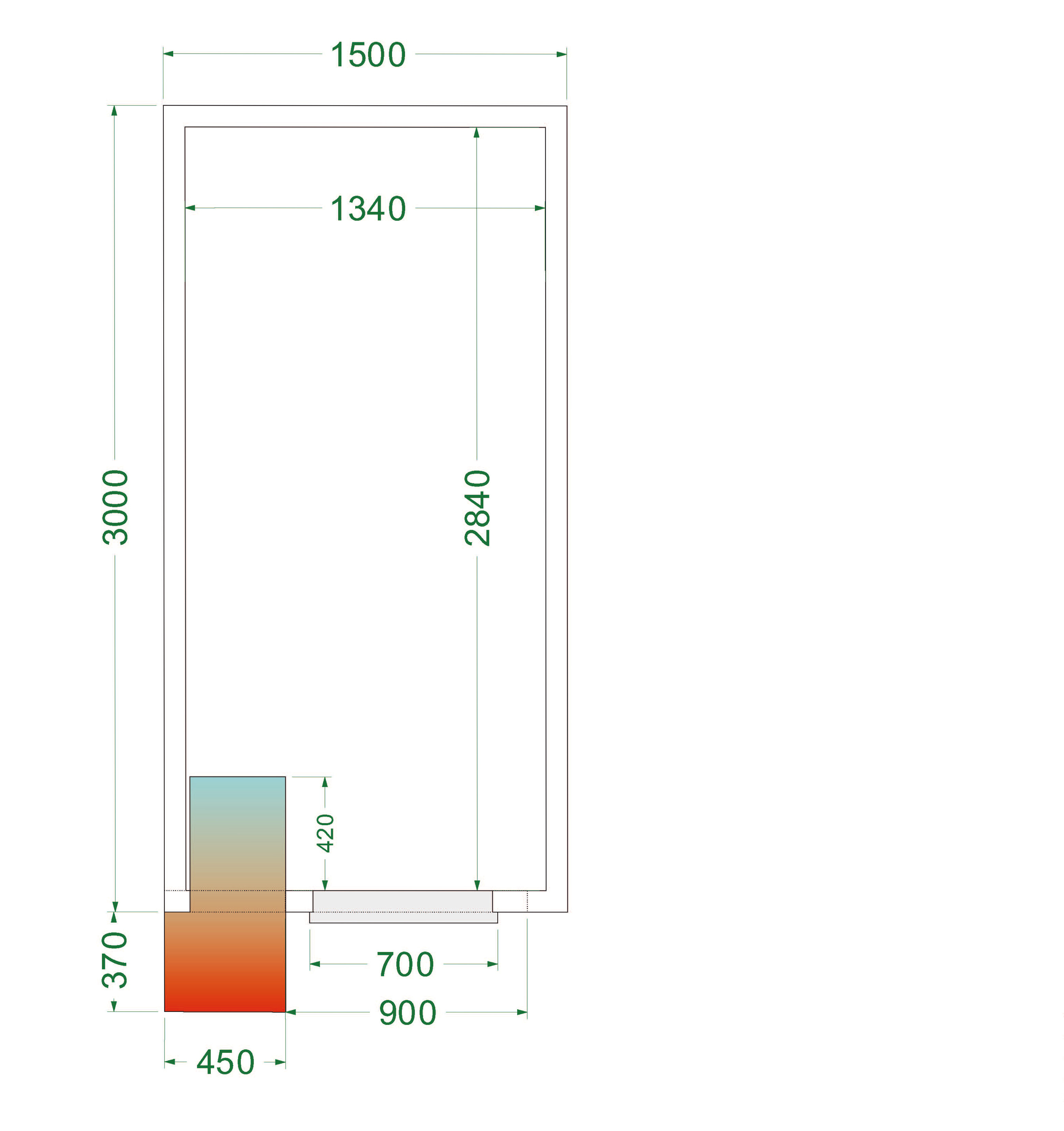 CRPF1530 - Kølerum - G92607