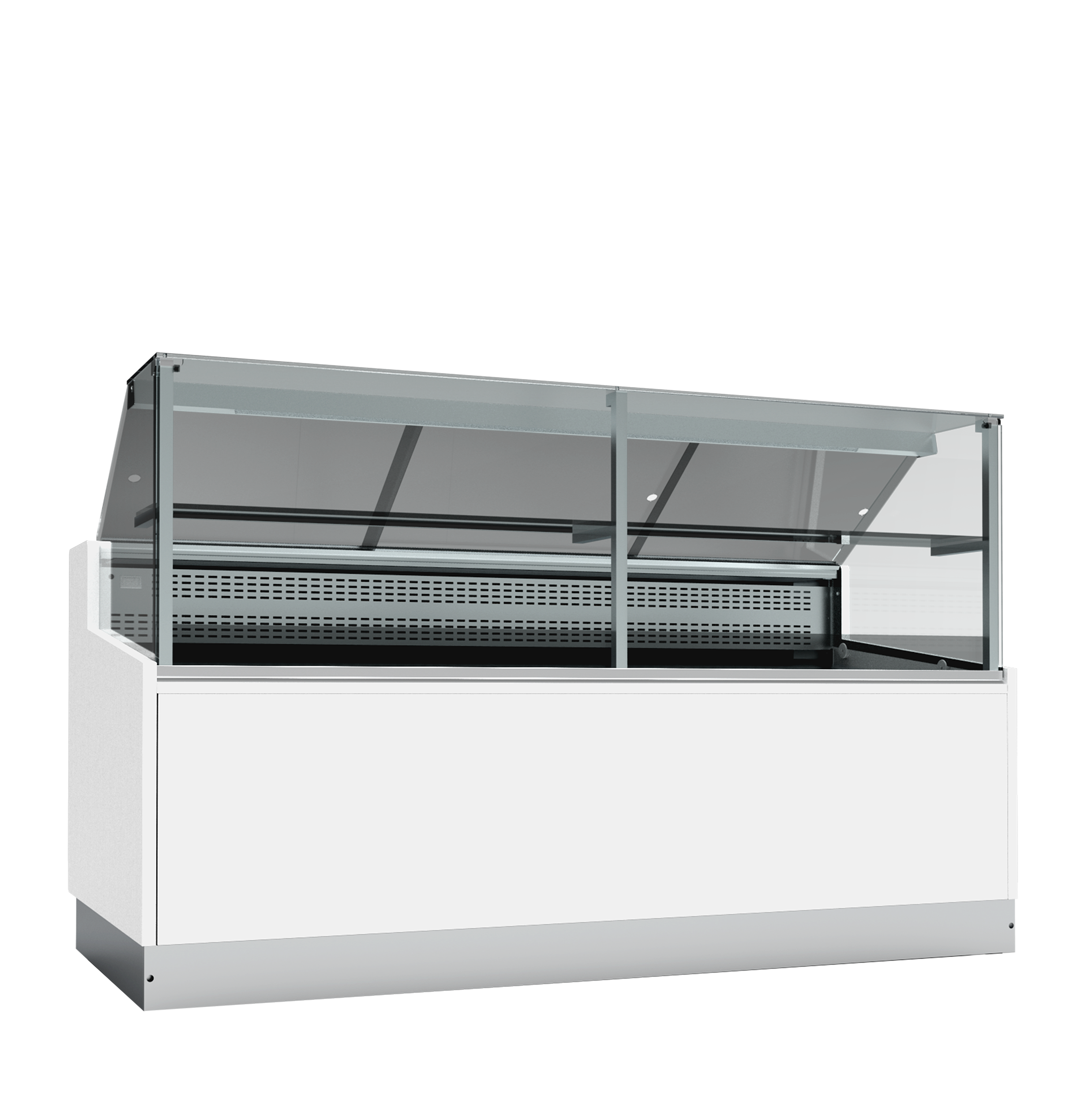 Statische zwarte koeltoonbank - BRABANT 200