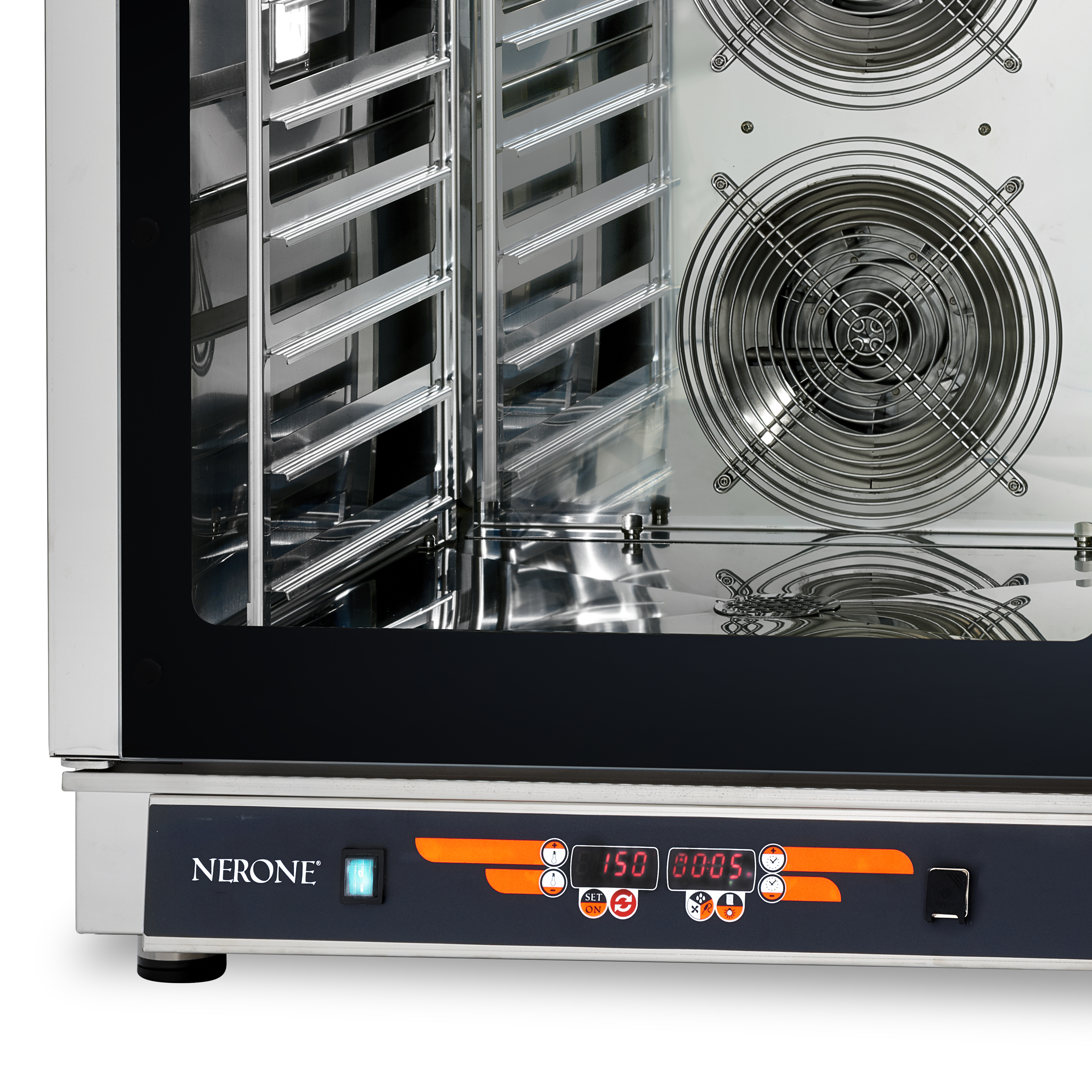 Digitální konvekční trouba s přivlhčováním NORDline Nerone MID 05 GN 1/1 H2O