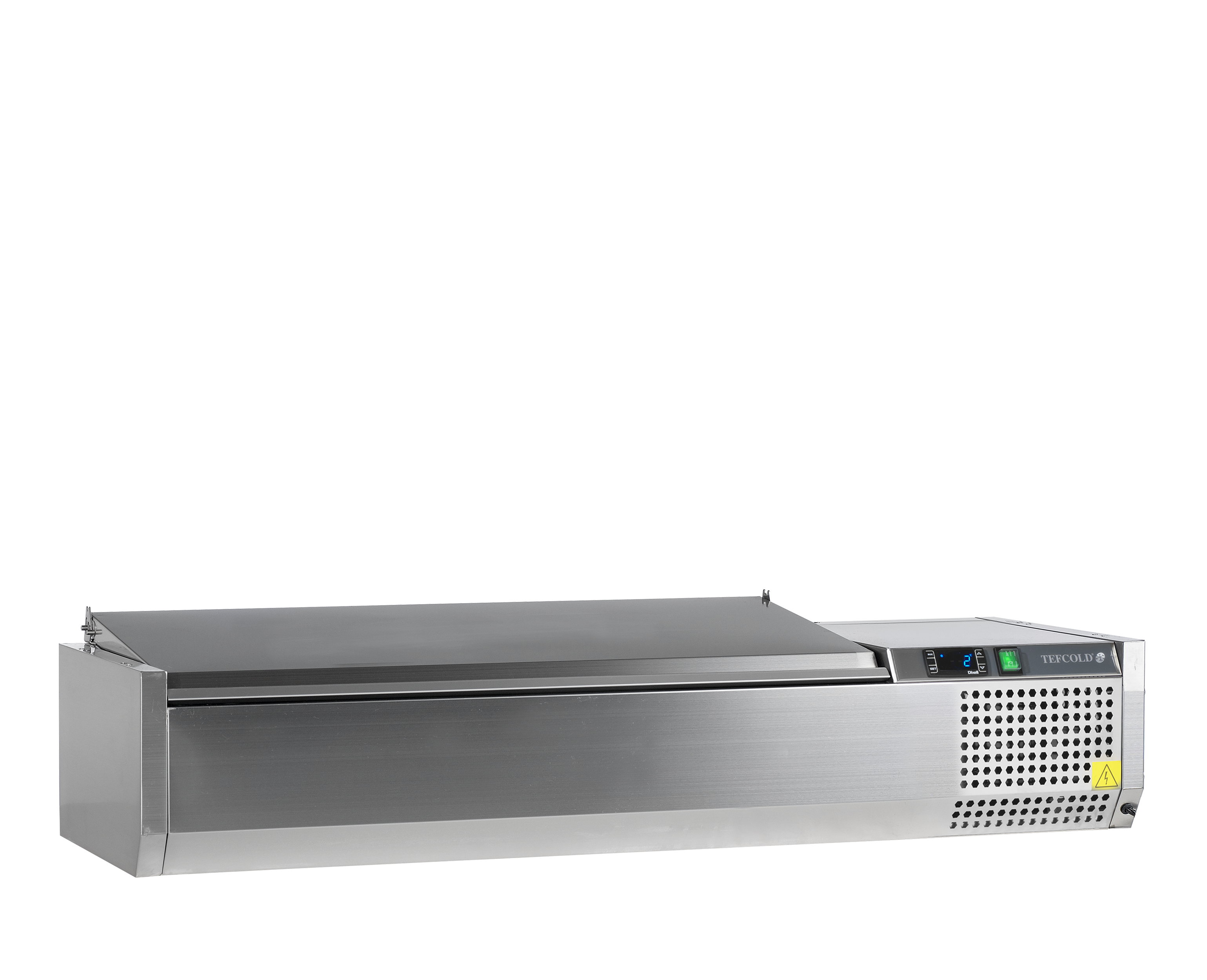 Vitrine réfrigérée GN1/3 TEFCOLD-VK38-120 S/S LID