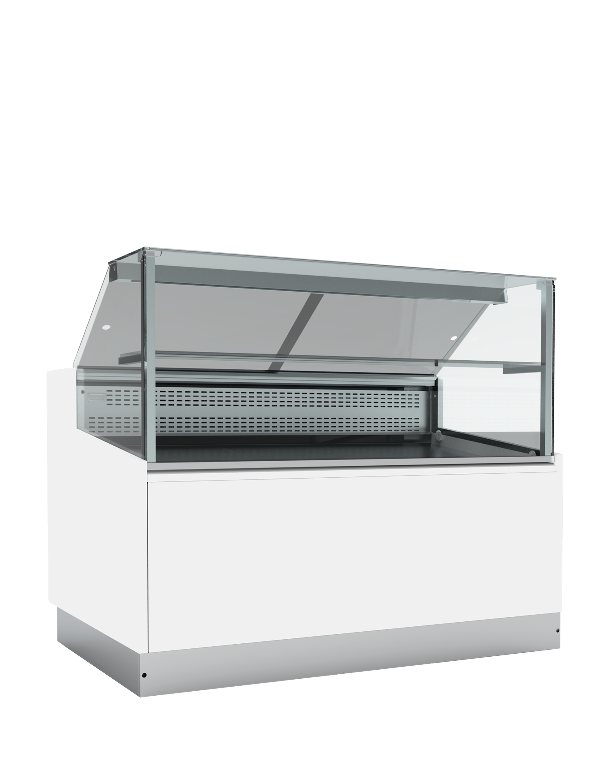 Statische zwarte koeltoonbank - BRABANT 150