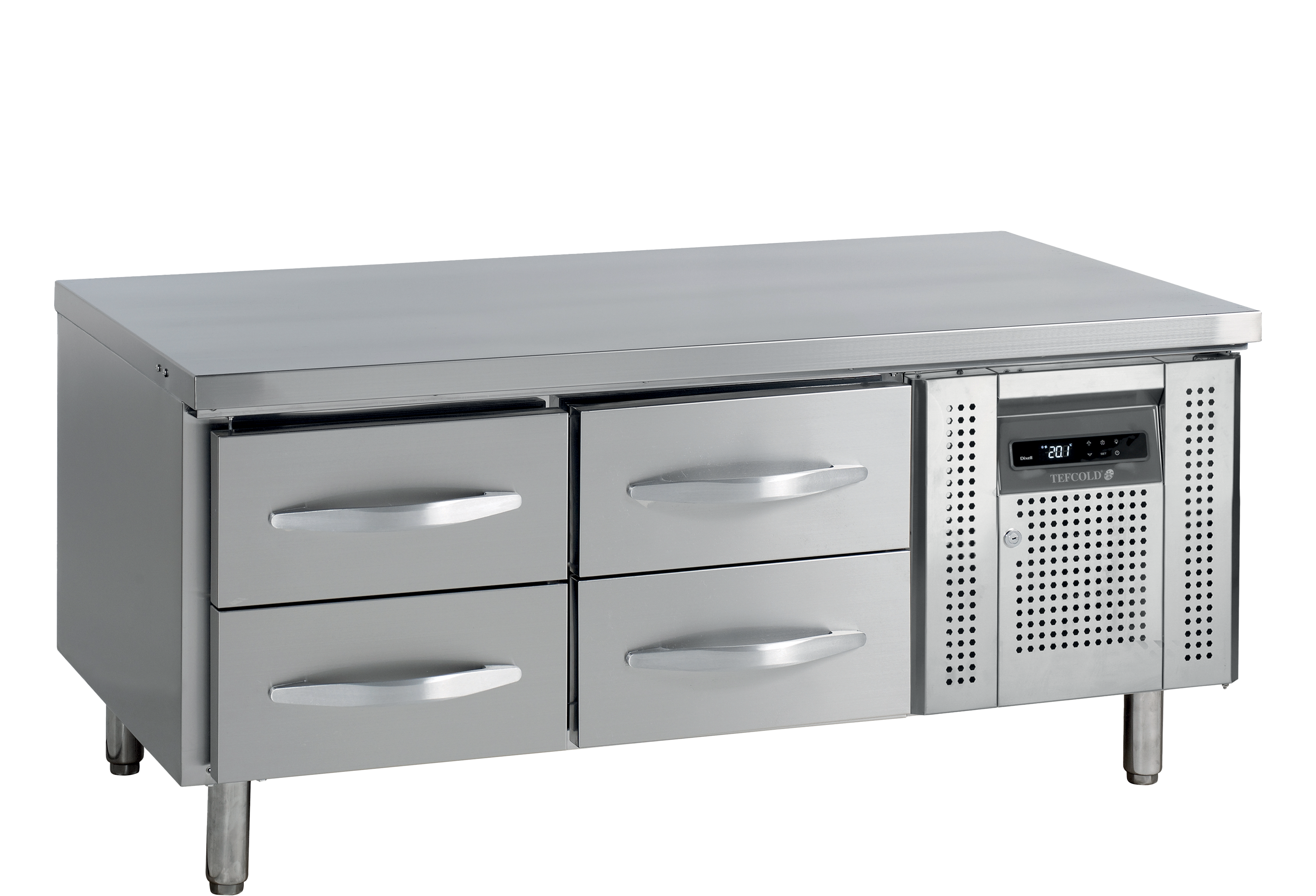 UC5240 - Rustfri Lavt Kølebord GN1/1 - G92276