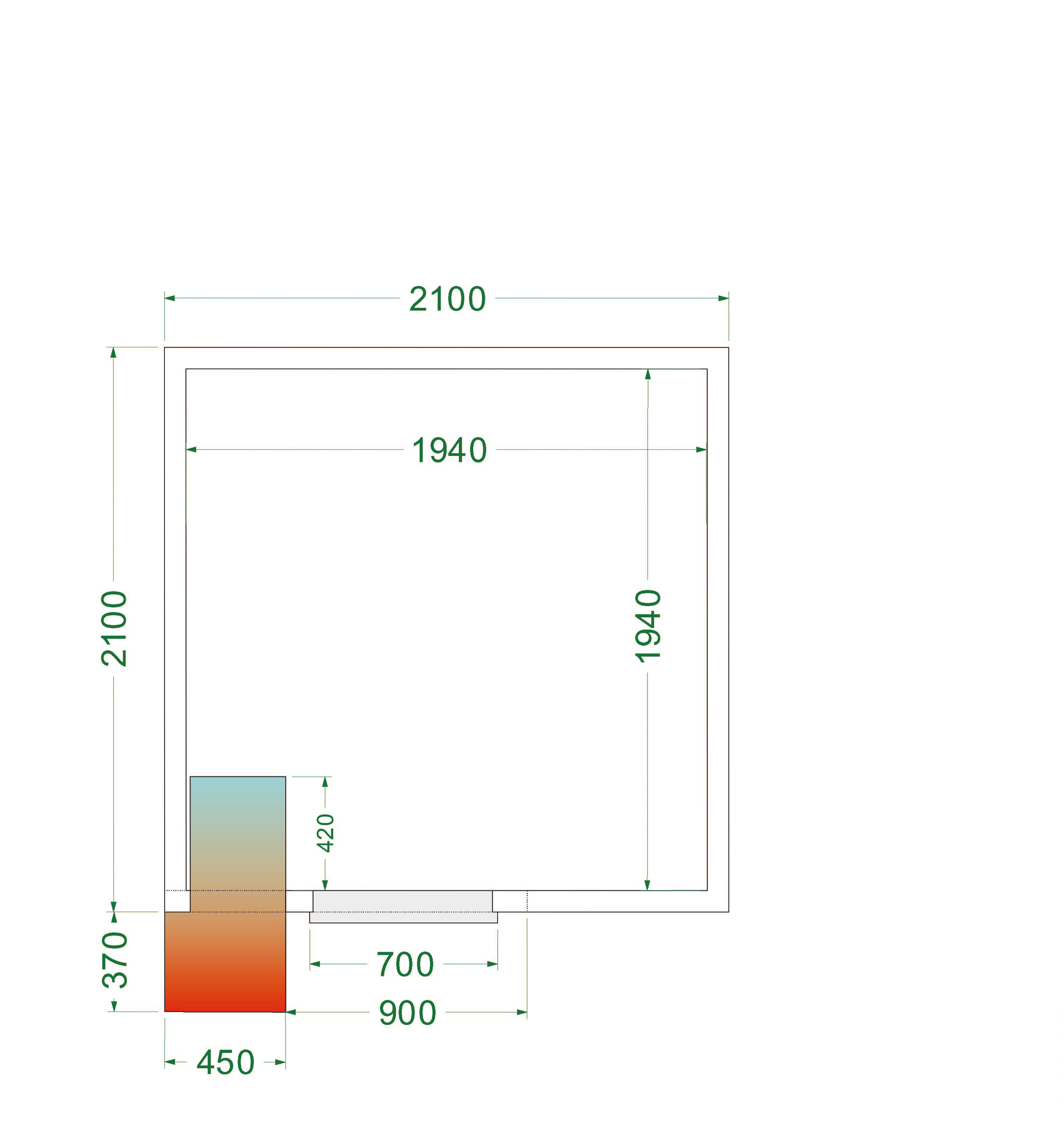 CRPF2121 - Kølerum - G92613