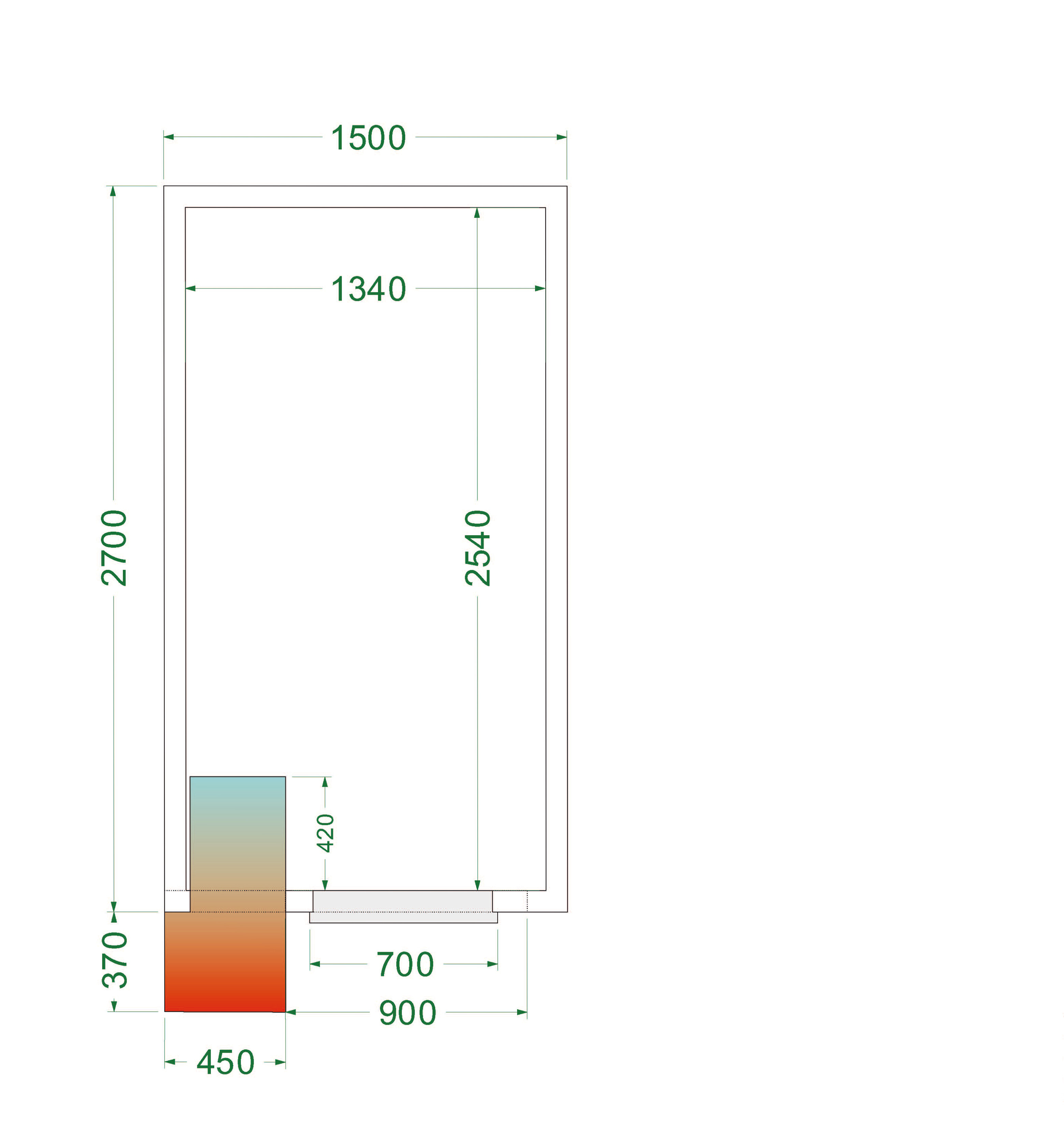 CRPF1527 - Kølerum - G92606