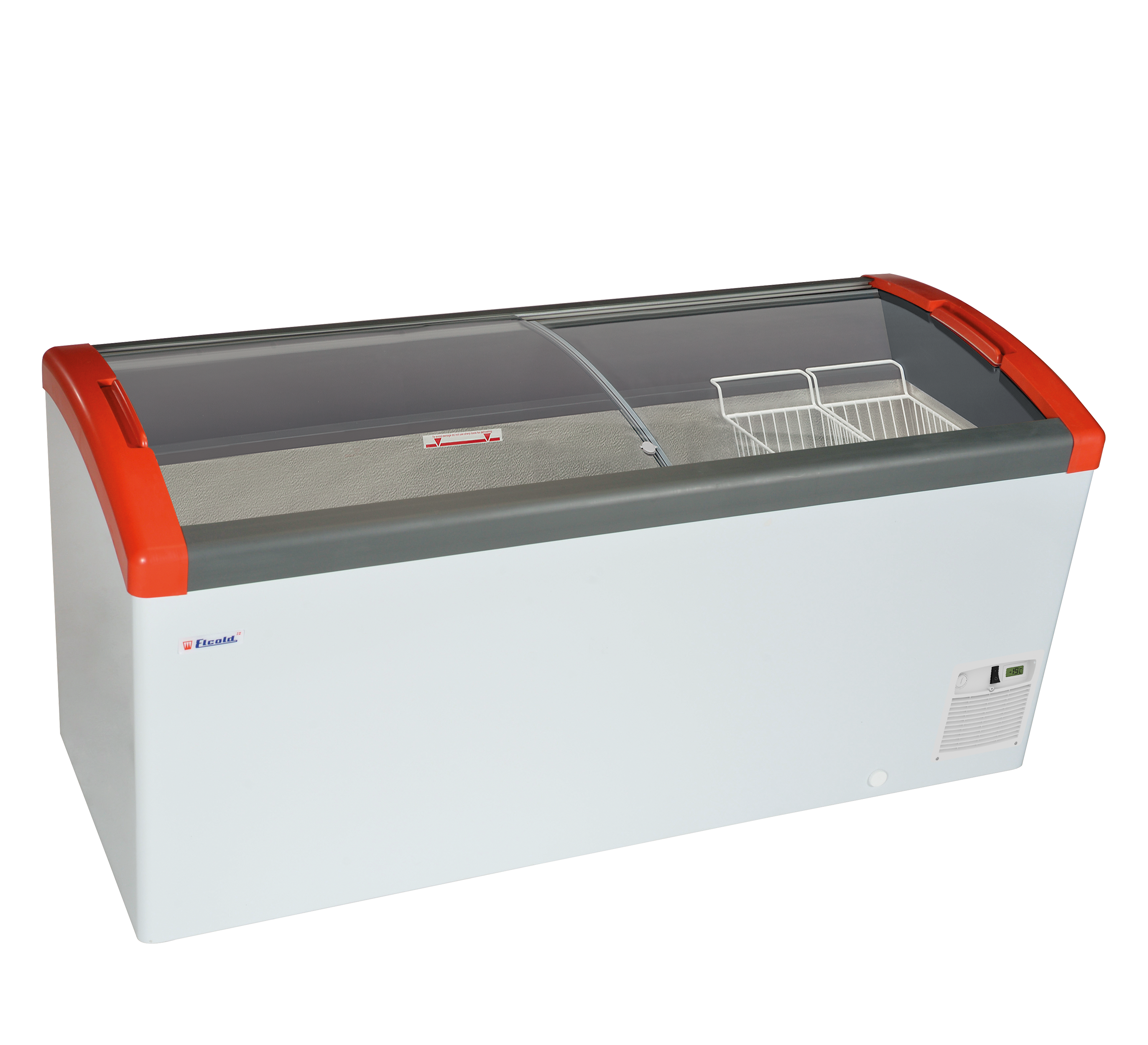 Vrieskast consumptie-ijs - Elcold Focus 171 RED