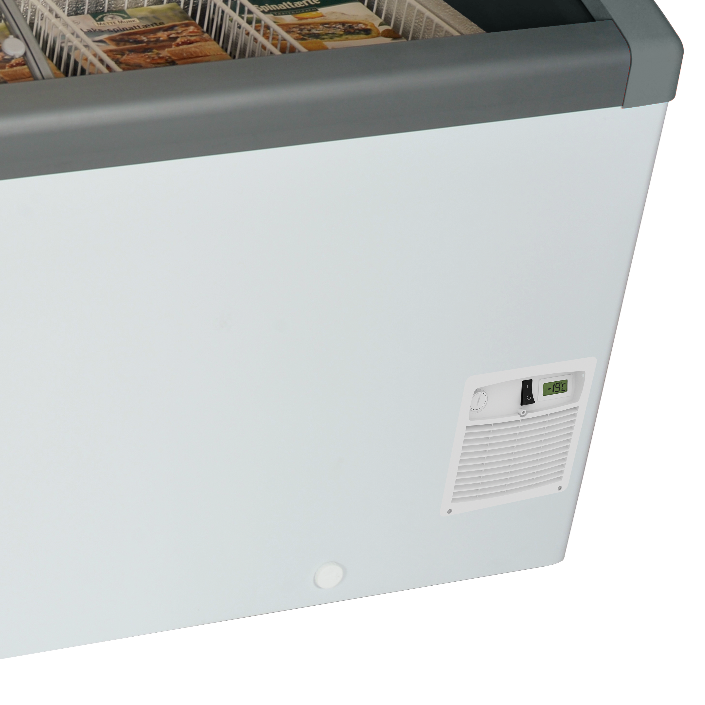 Vrieskast consumptie-ijs - Elcold Focus 73 GREY